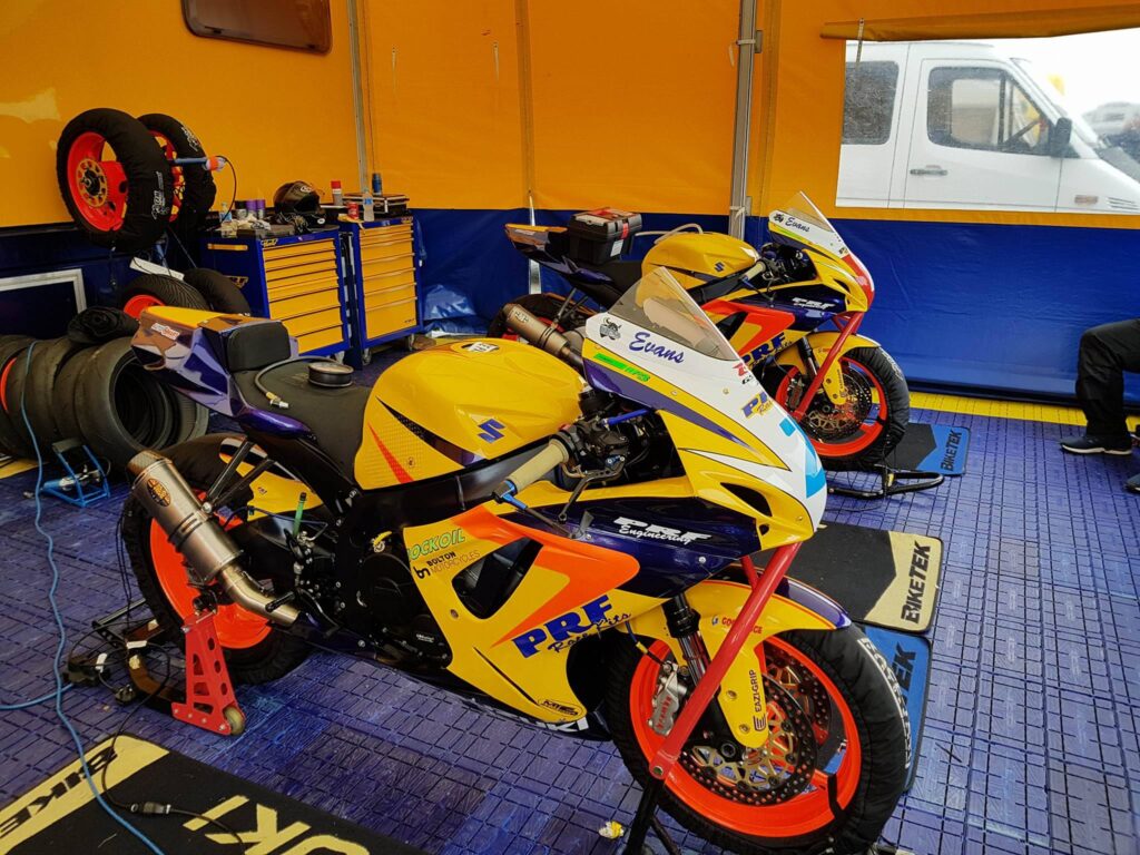 Barry Evans/PRF Racing Going Into Manx GP With Positive Vibes Following Successful Test Road