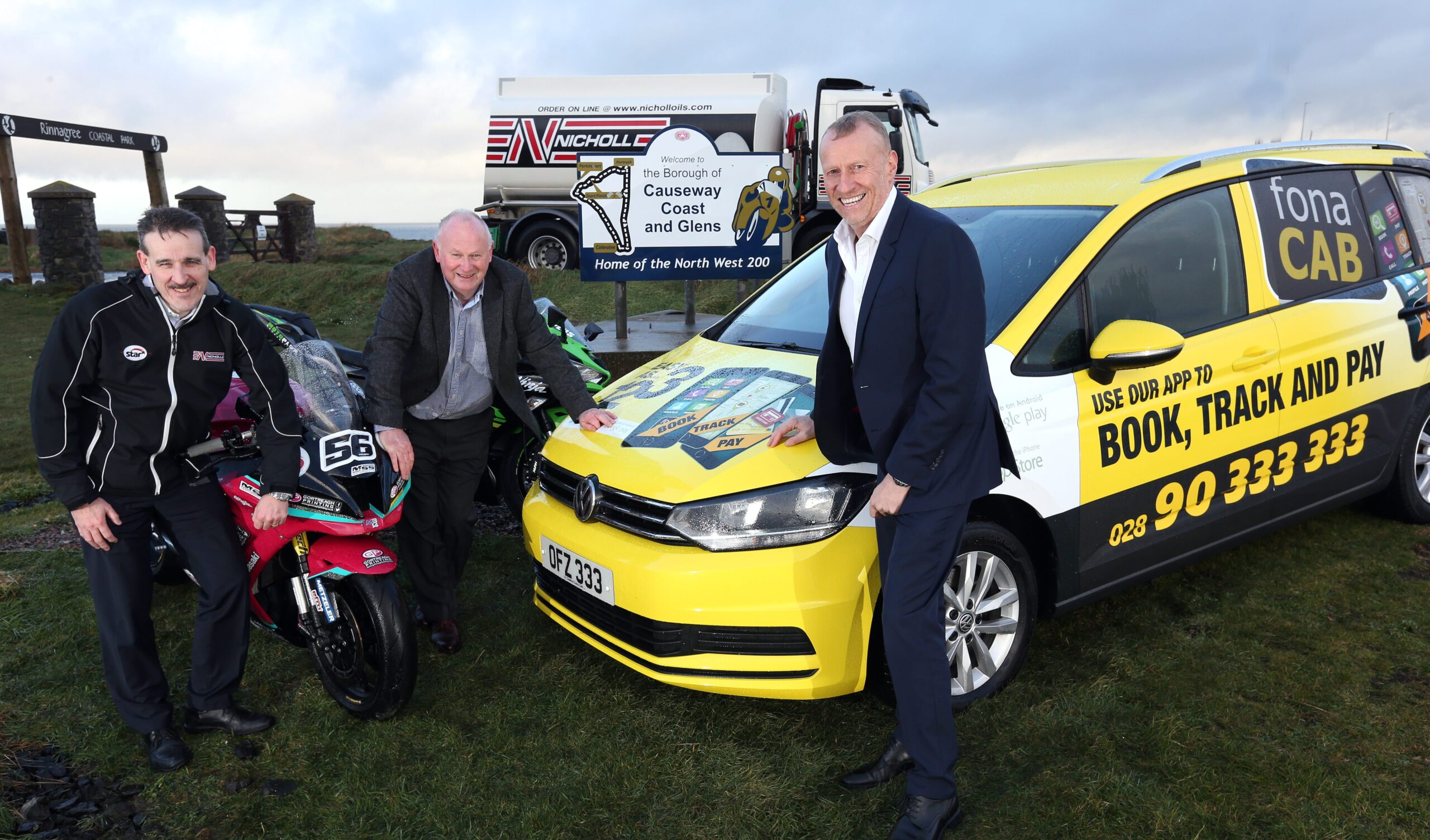 FonaCAB/Nicholl Oils Unveiled As New North West 200 Title Sponsors