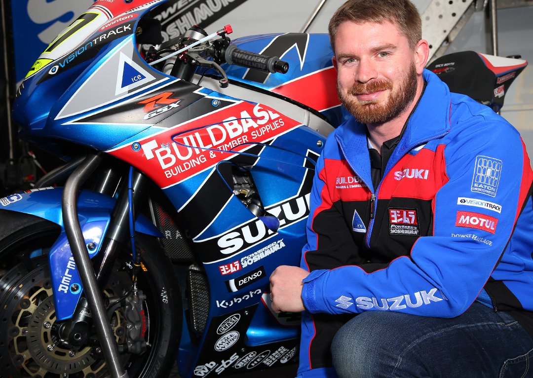 Buildbase Suzuki Join TT 2019 Entry, Sign Talented New Zealander Lawrence