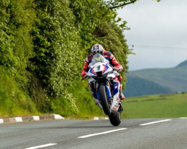 Douglas, Isle Of Man. 19th Jan, 2022. Shaun Anderson (1000 Suzuki)  representing the Crendon Suzuki by Hawk Racing Suzuki team during the RL360  Superstock TT Race at the Isle of Man, Douglas