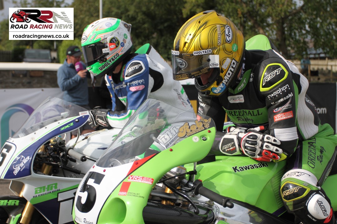 2024 Manx GP Hodson, Ingham Top Classic SBK/Supersport Q1 Road