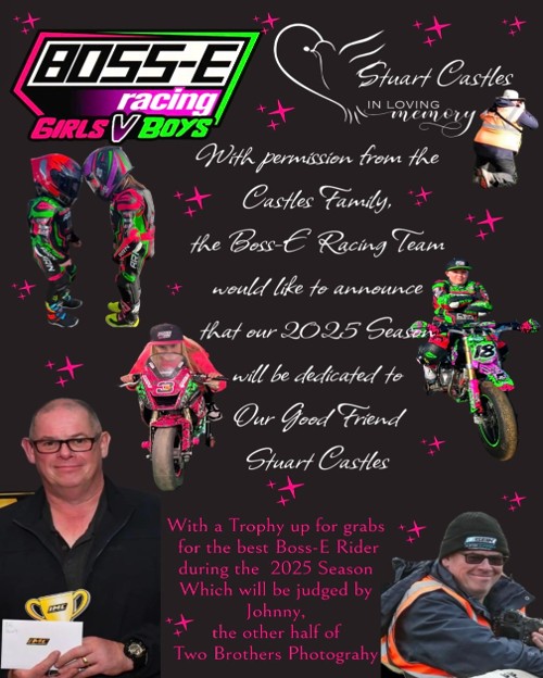 Boss-E Racing To Dedicate 2025 Season To Stuart Castles – Road Racing News