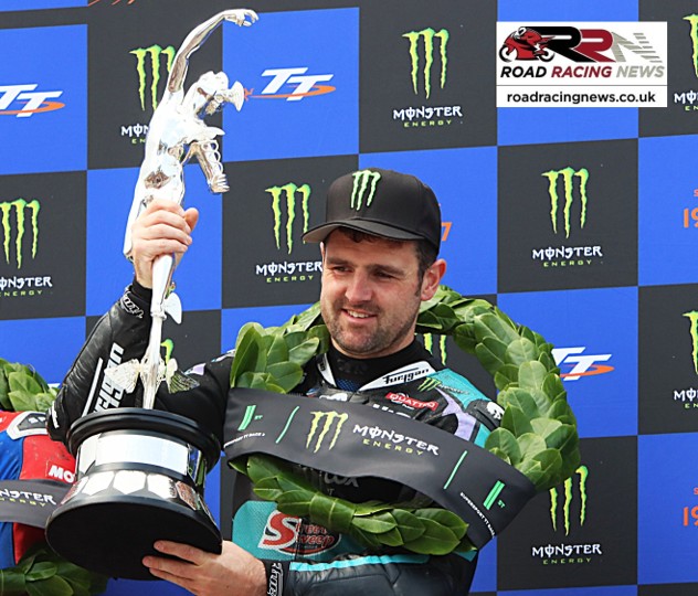MBE Recognition For TT Wins Record Holder Michael Dunlop