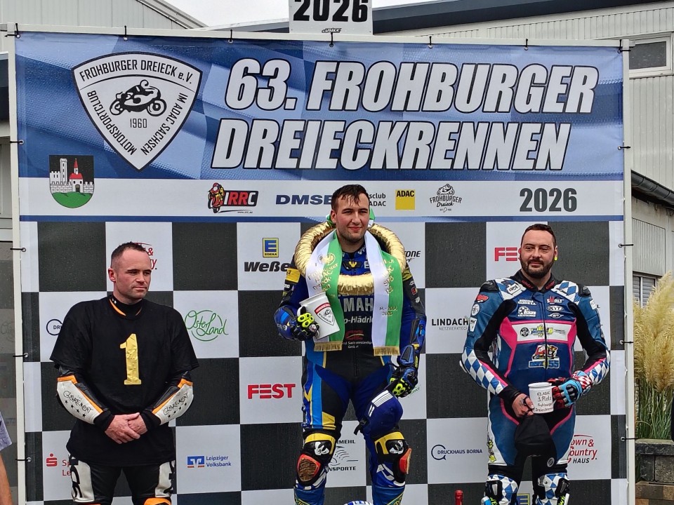 Hanse Into IRRC Race Winners Group, Dominates Frohburg Sportbike R2