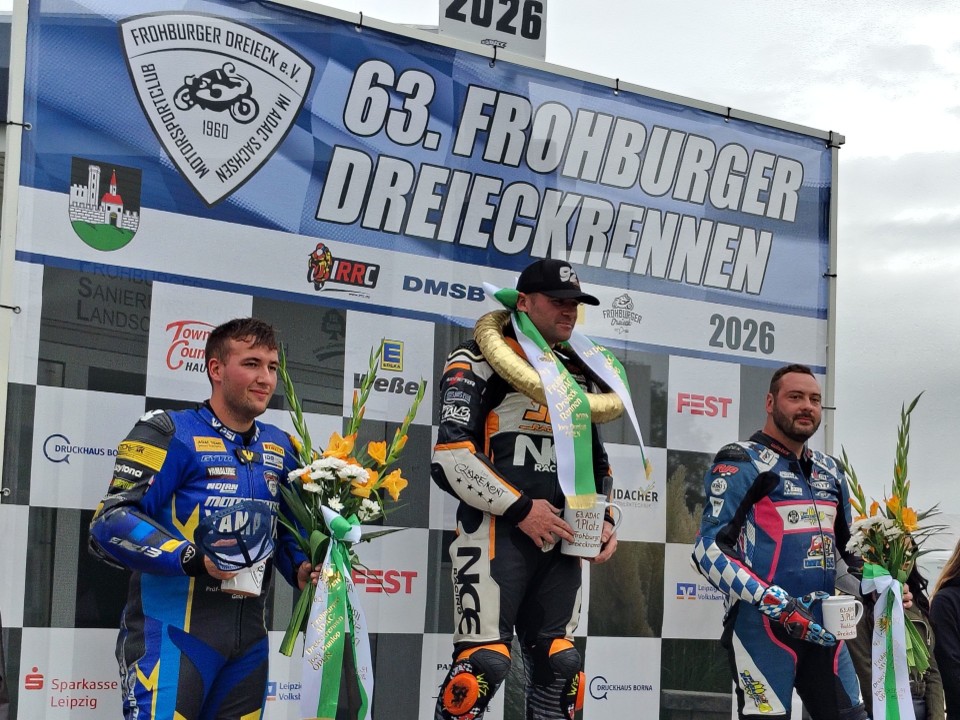 IRRC 2026 Stats – Top Five Finishes – Sportbike